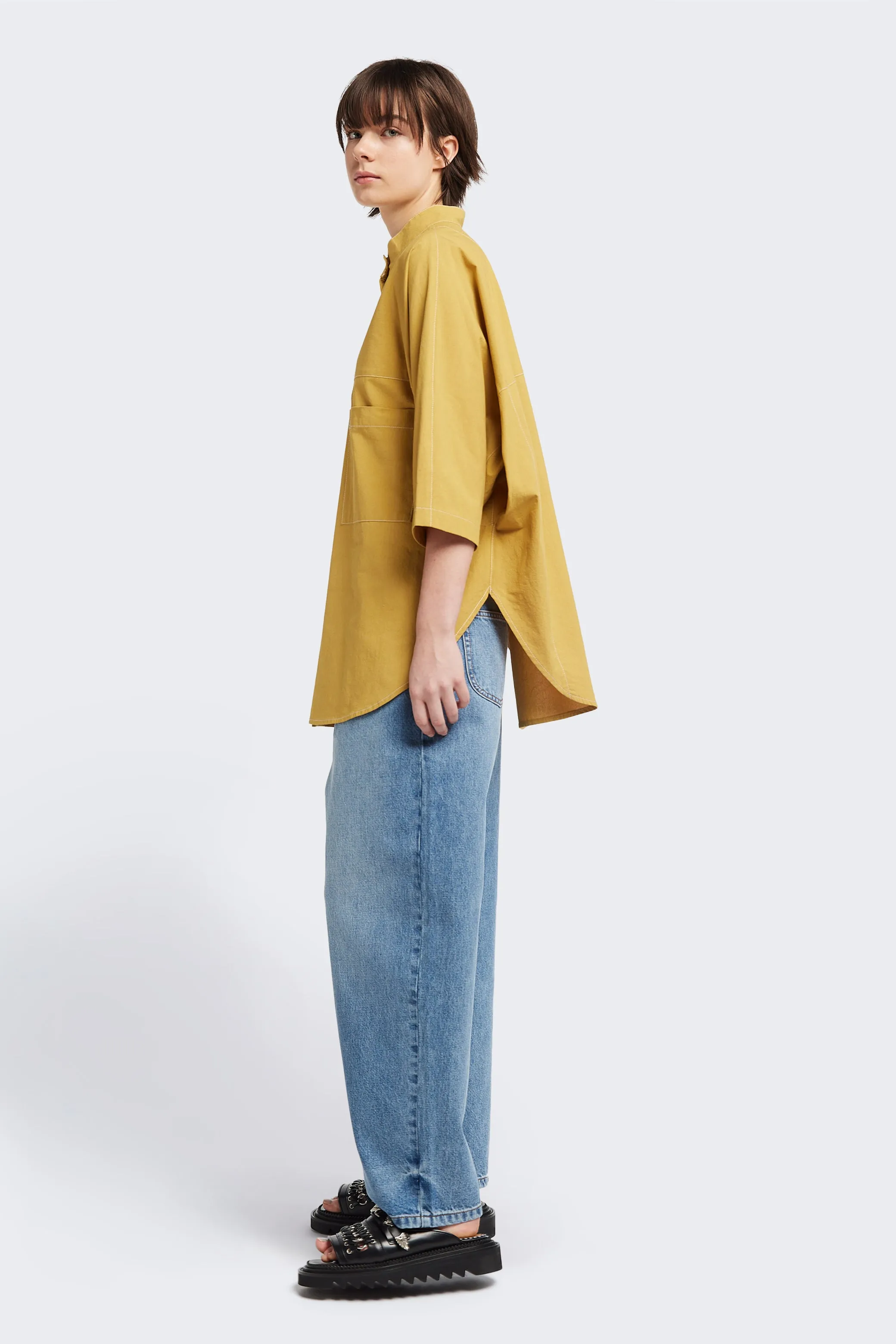 Idyll Shirt Mustard Statement Maker