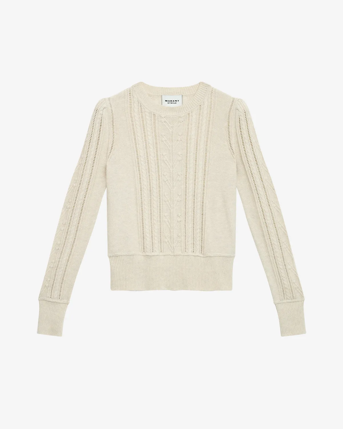 KALYN SWEATER Crew Neckline High Thread Count