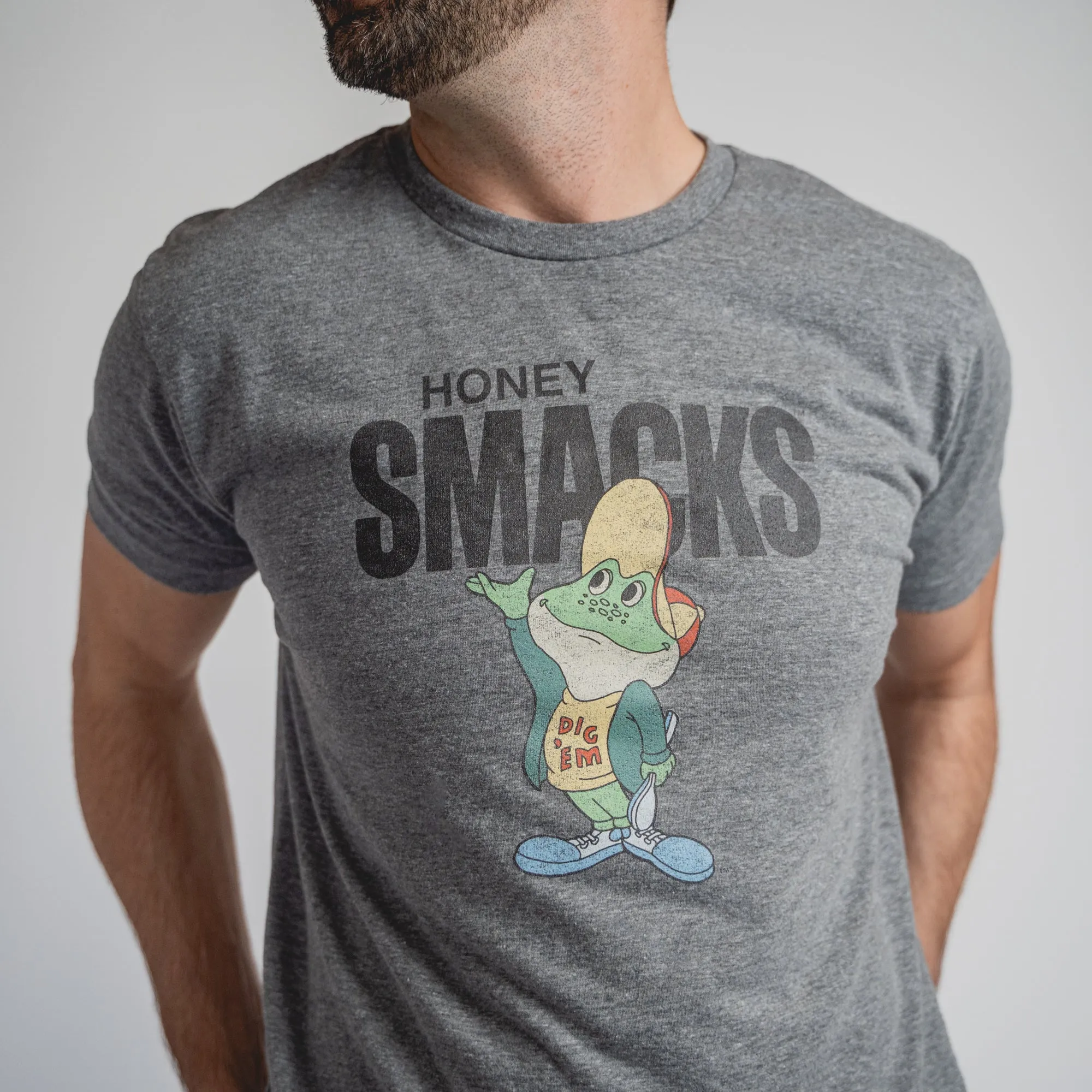 KELLOGG'S - HONEY SMACKS (UNISEX) Layered Shoulder Design Casual Must-Have