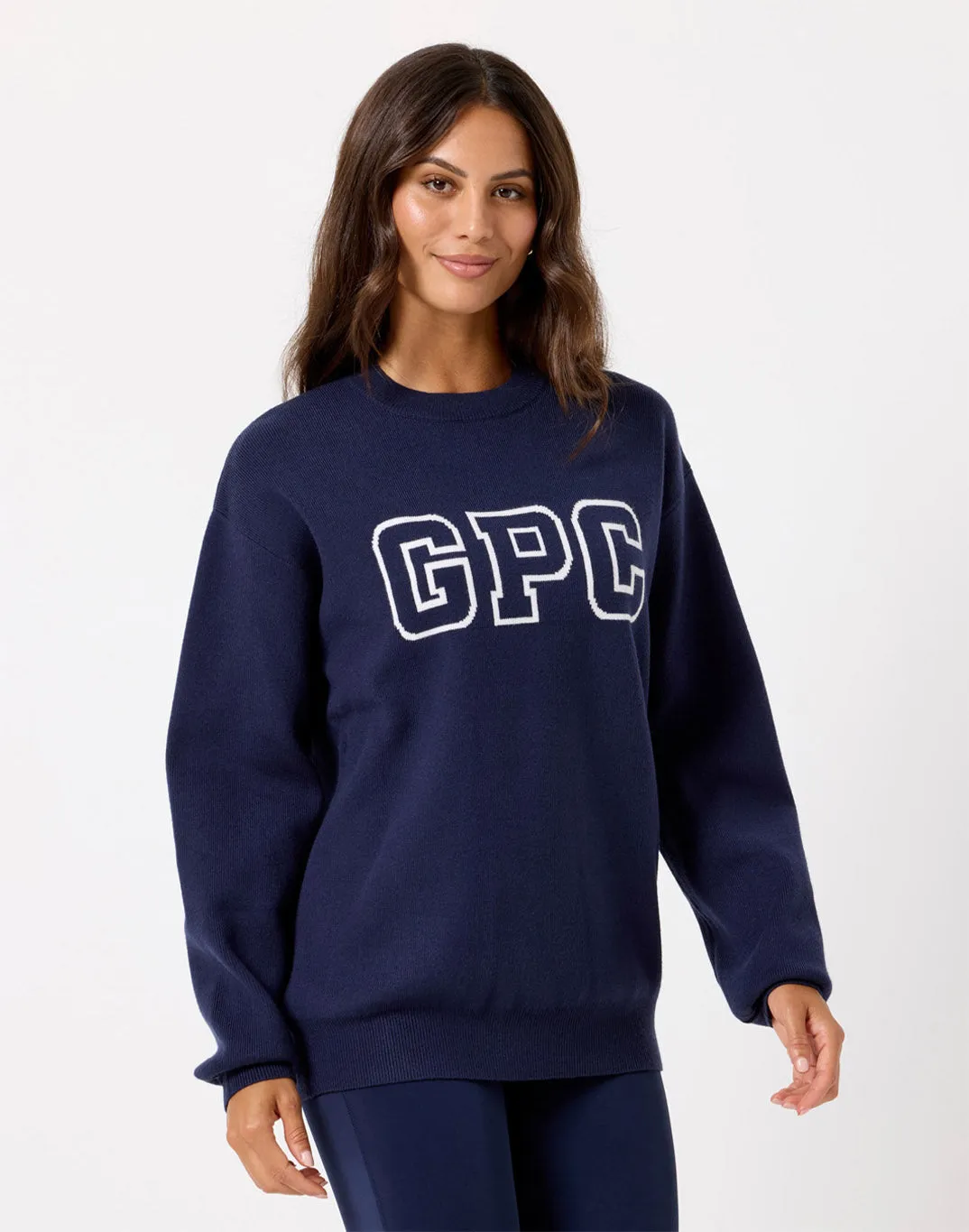 Street Ready Knit Density Options Knit Crew in Twilight Navy