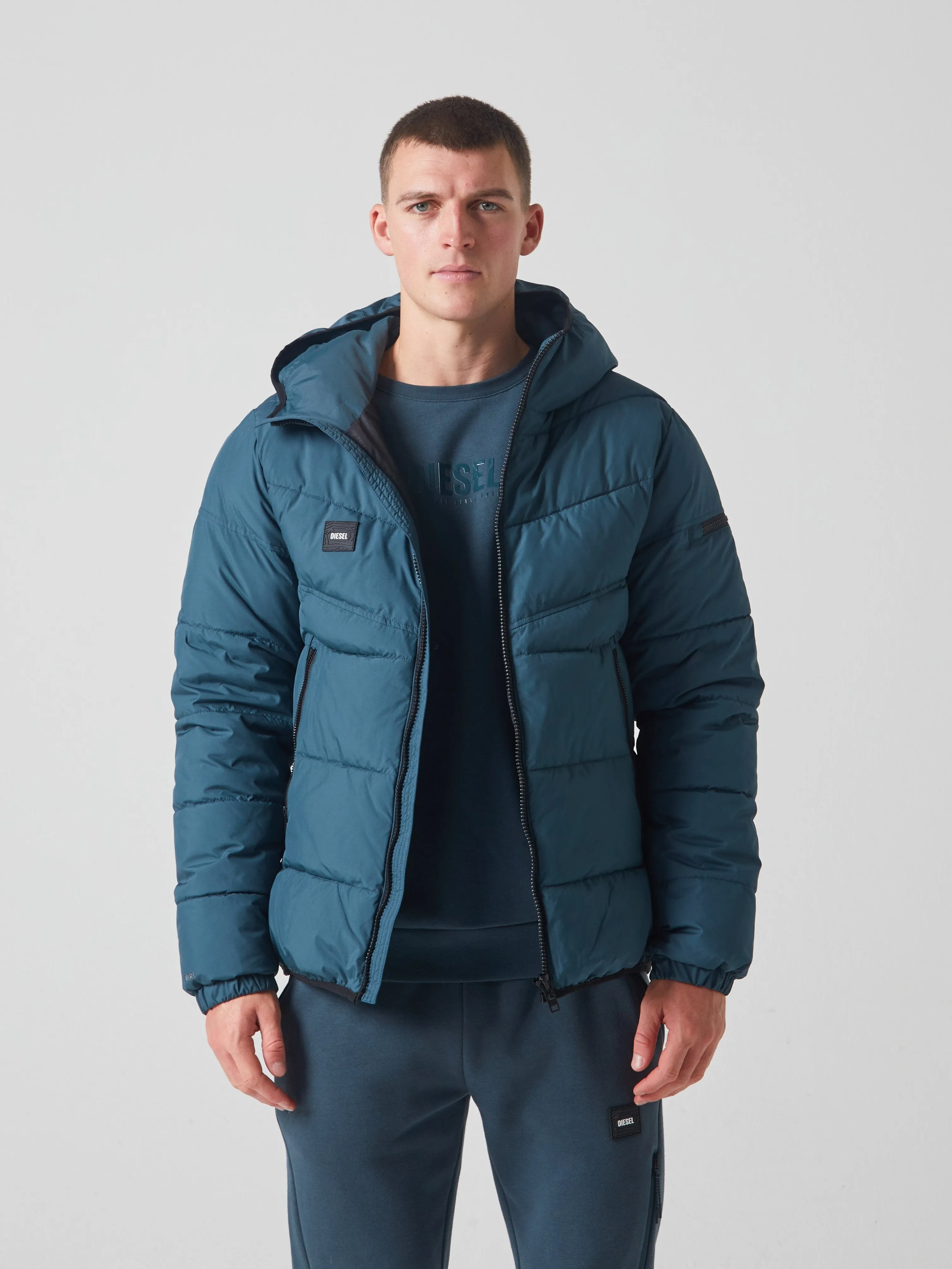 Knox Jacket Tidal Teal Multi Pocket System understated look