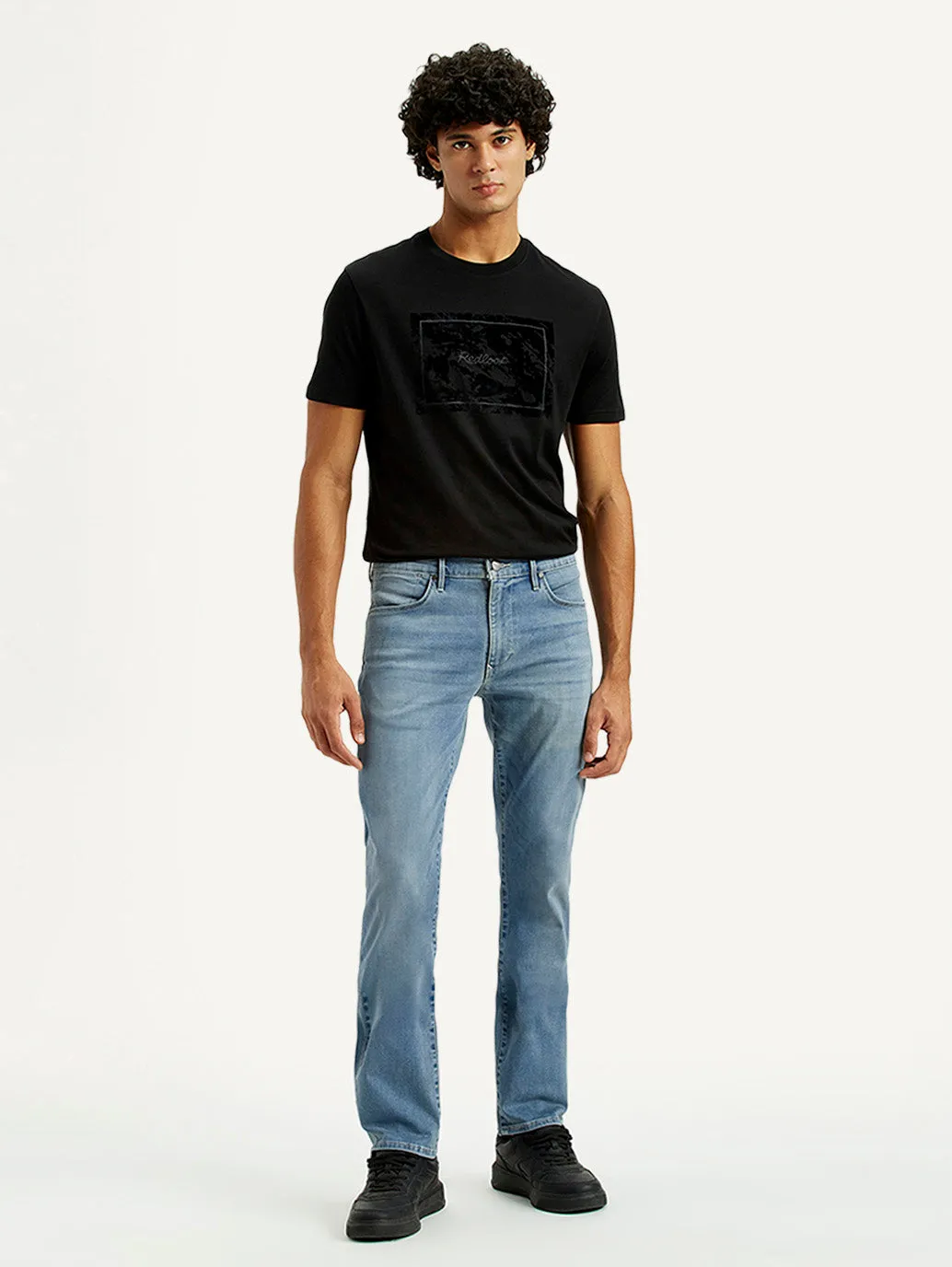 Street Ready Men's Redloop 511 Dark Indigo Slim Fit Mid Rise Jeans