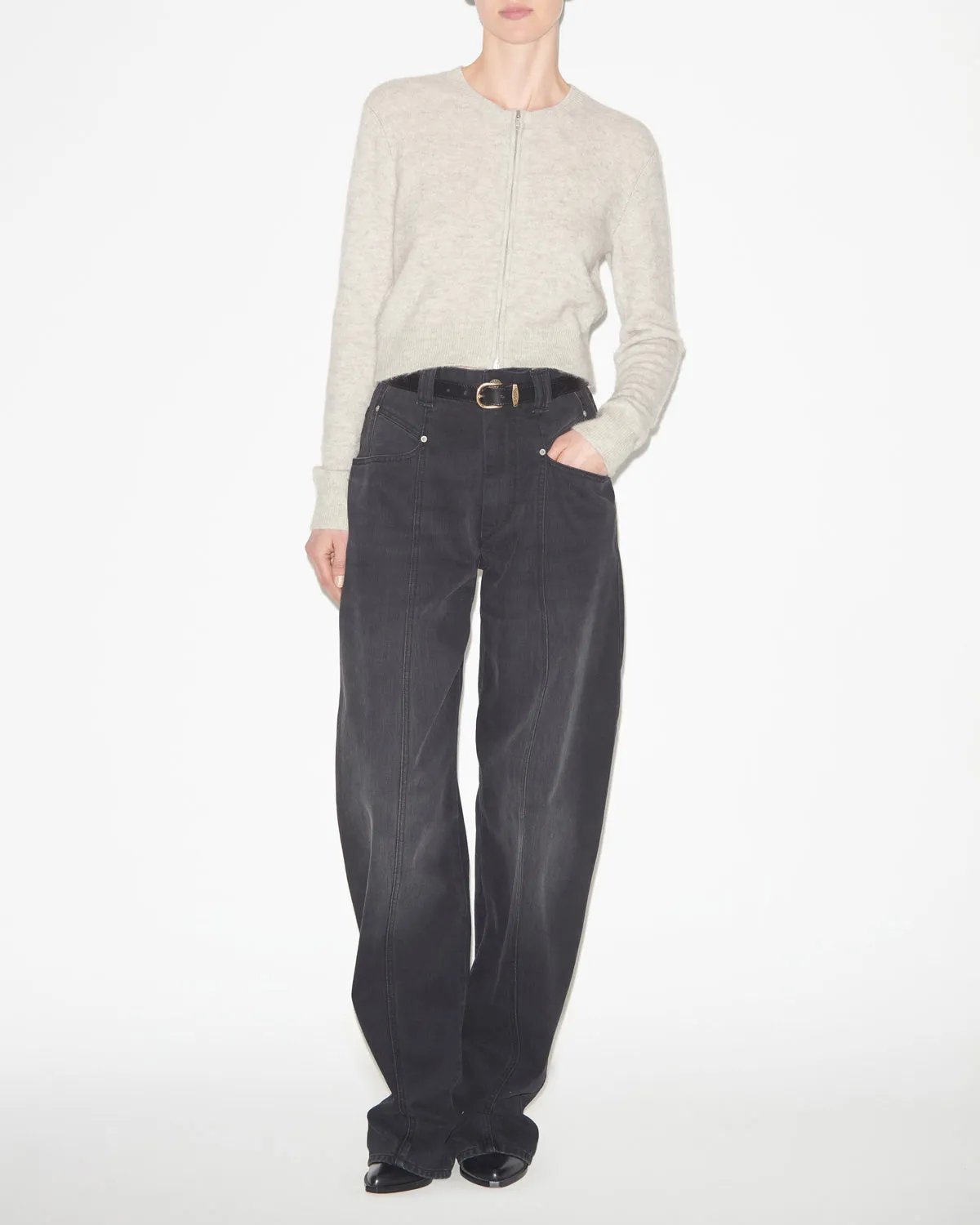 Antibacterial Finish Double Layered Design Oaka cardigan