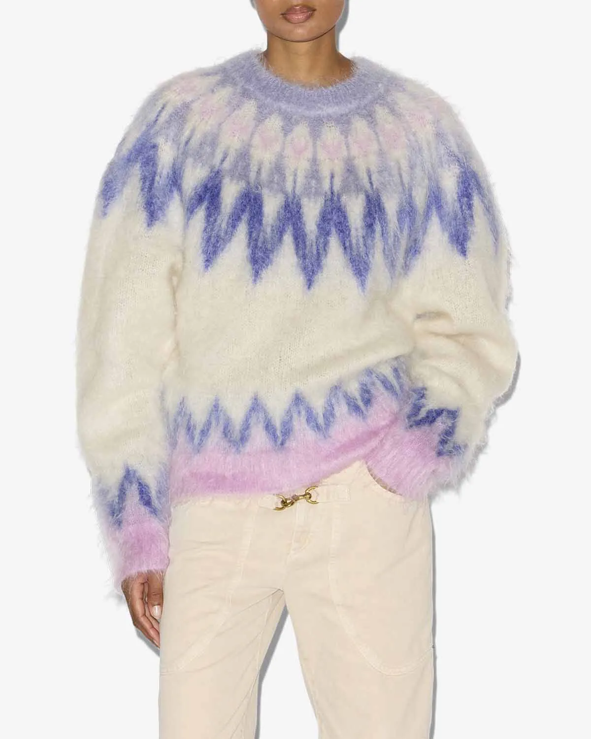 BreathableKnit Fabric NATANIA SWEATER