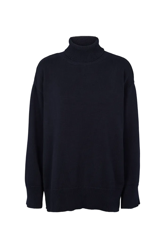 Winie T-Sweater - Sky Captain Ribbed Knit