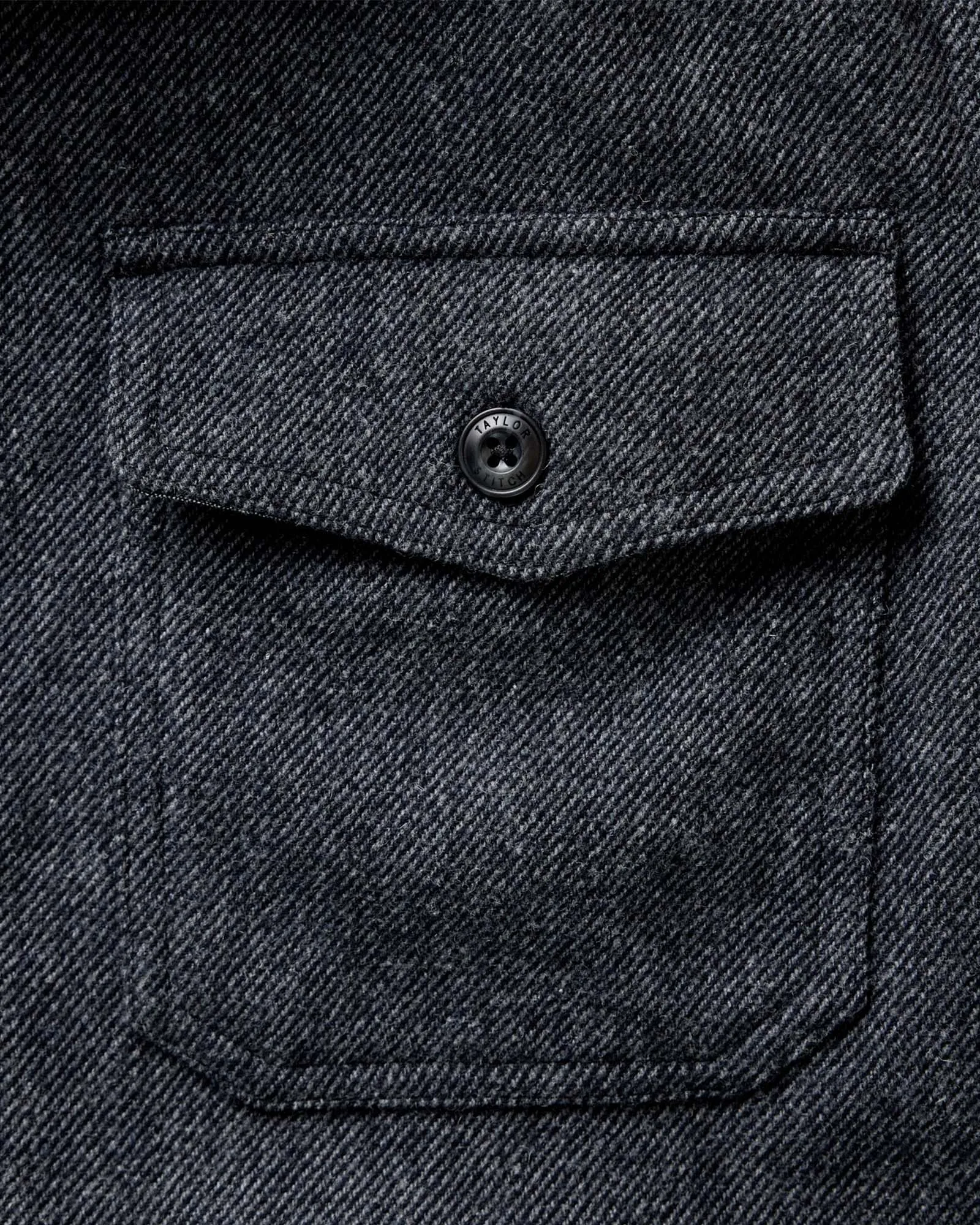 The CPO Shirt in Heather Slate Twill Compression Packability