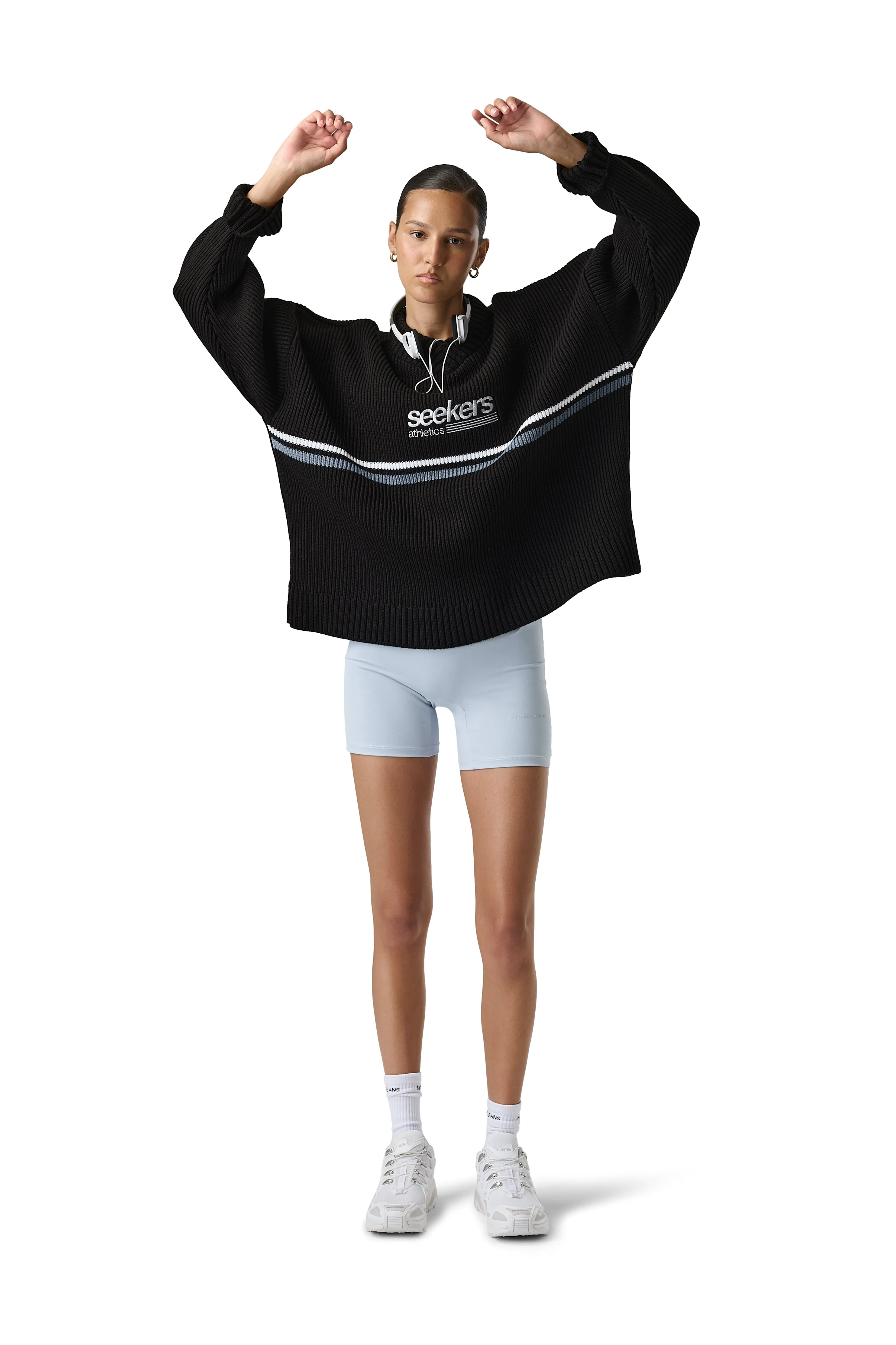 Leisure Knit Sweater Street Casual Style