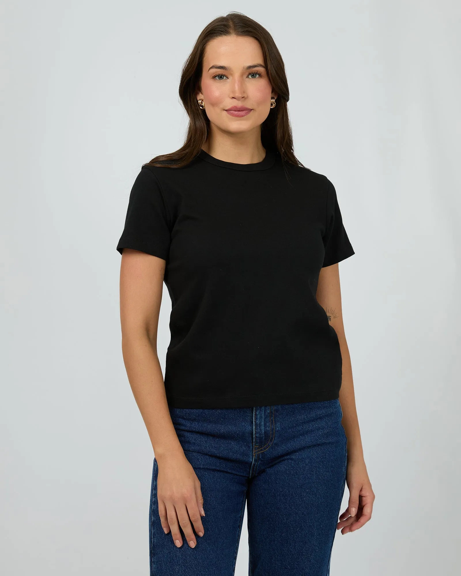 Light Flex Fit Breathable Performance Regular Tee Black