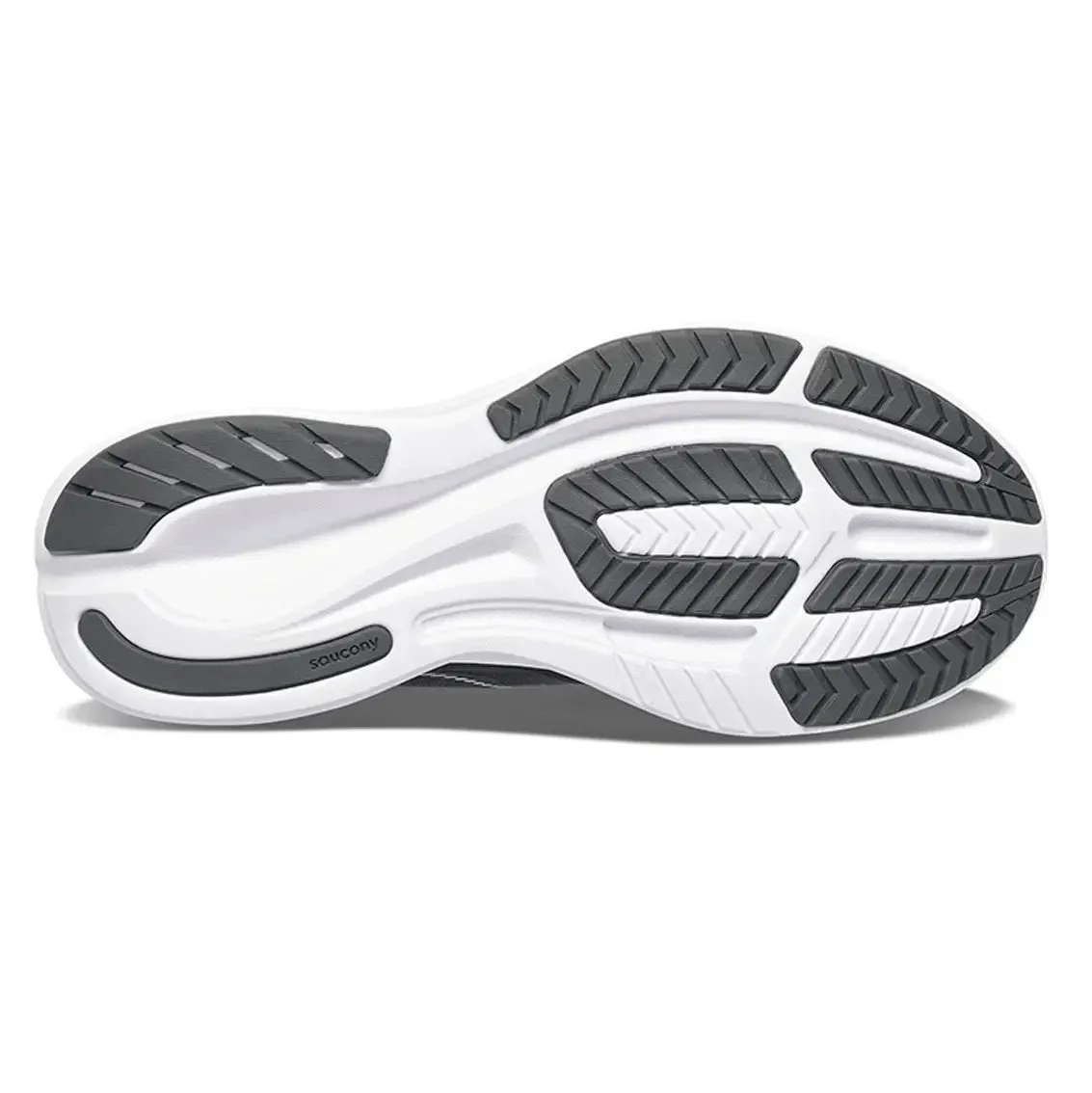 Womens Saucony Ride 15 (Wide) - Black / White Comfort arch support LeatherDurability
