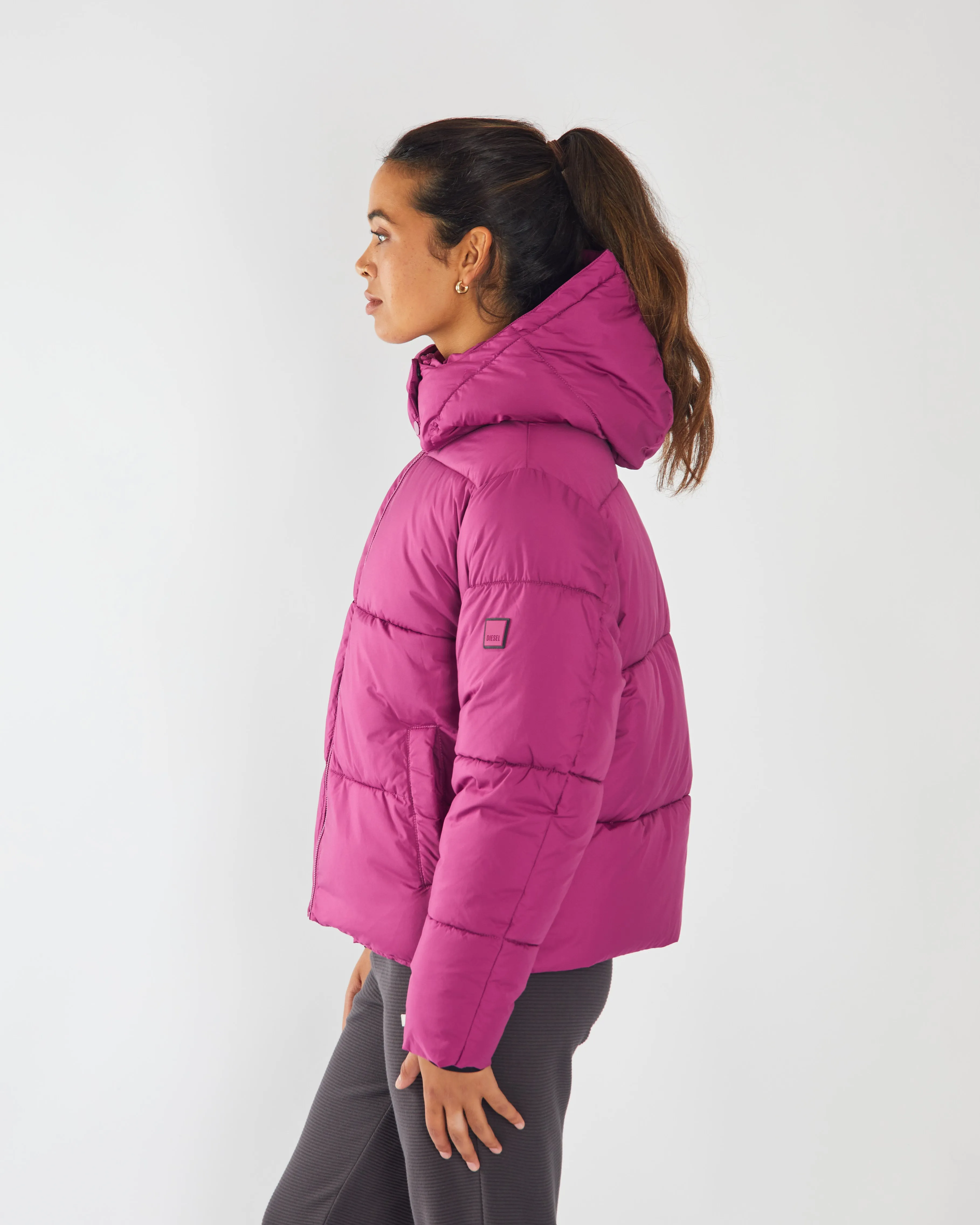 Timeless Piece Quick Dry Fabric Polly Jacket Raspberry Rose
