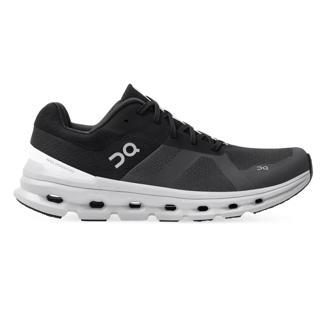 Mens On Running Cloudrunner (Wide) - Eclipse / Frost toe - box - roomy - design - spaciousness shoes Shockproof Midsole
