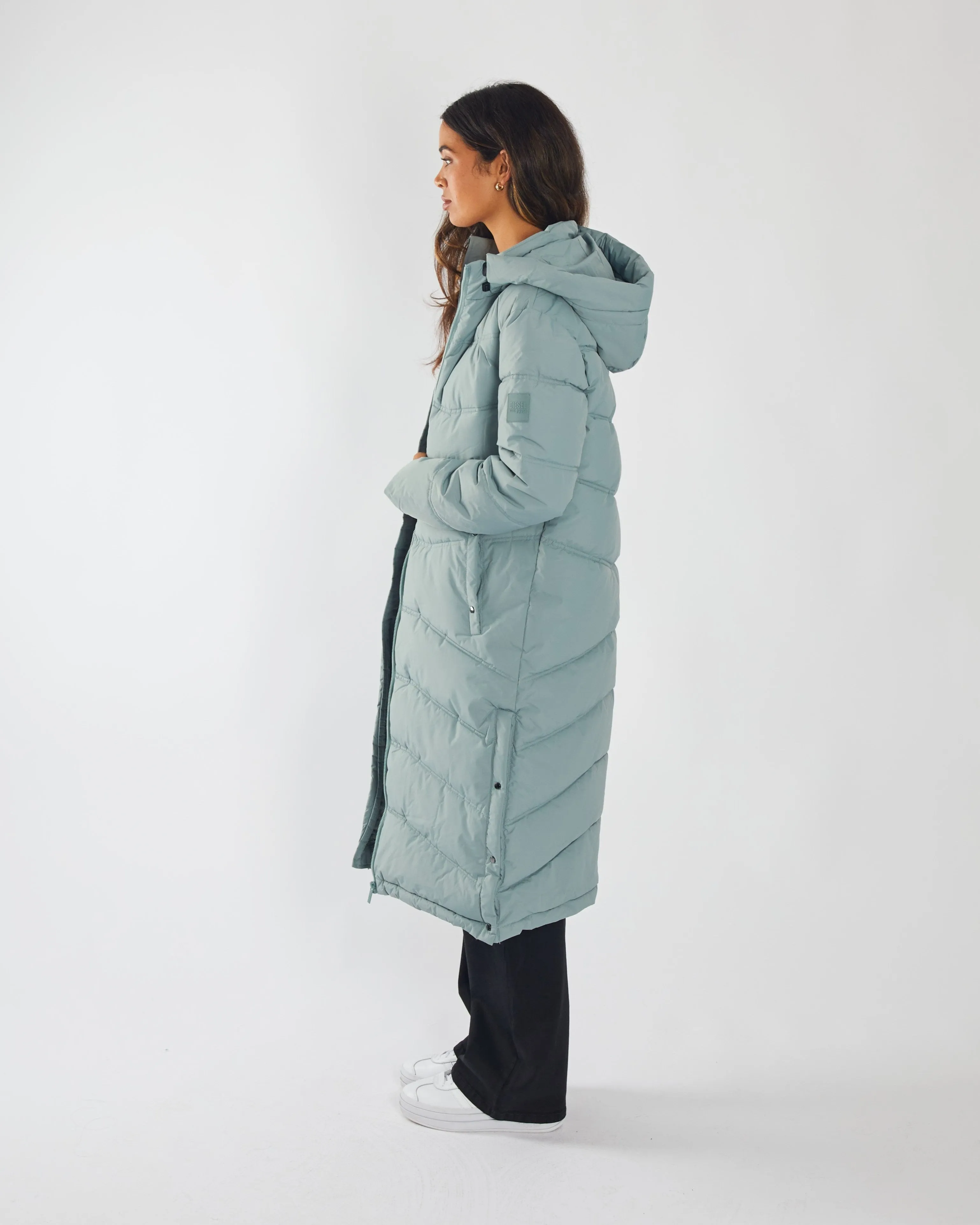 Ashley Jacket Sage Leaf LightweightInsulation All Weather Performance