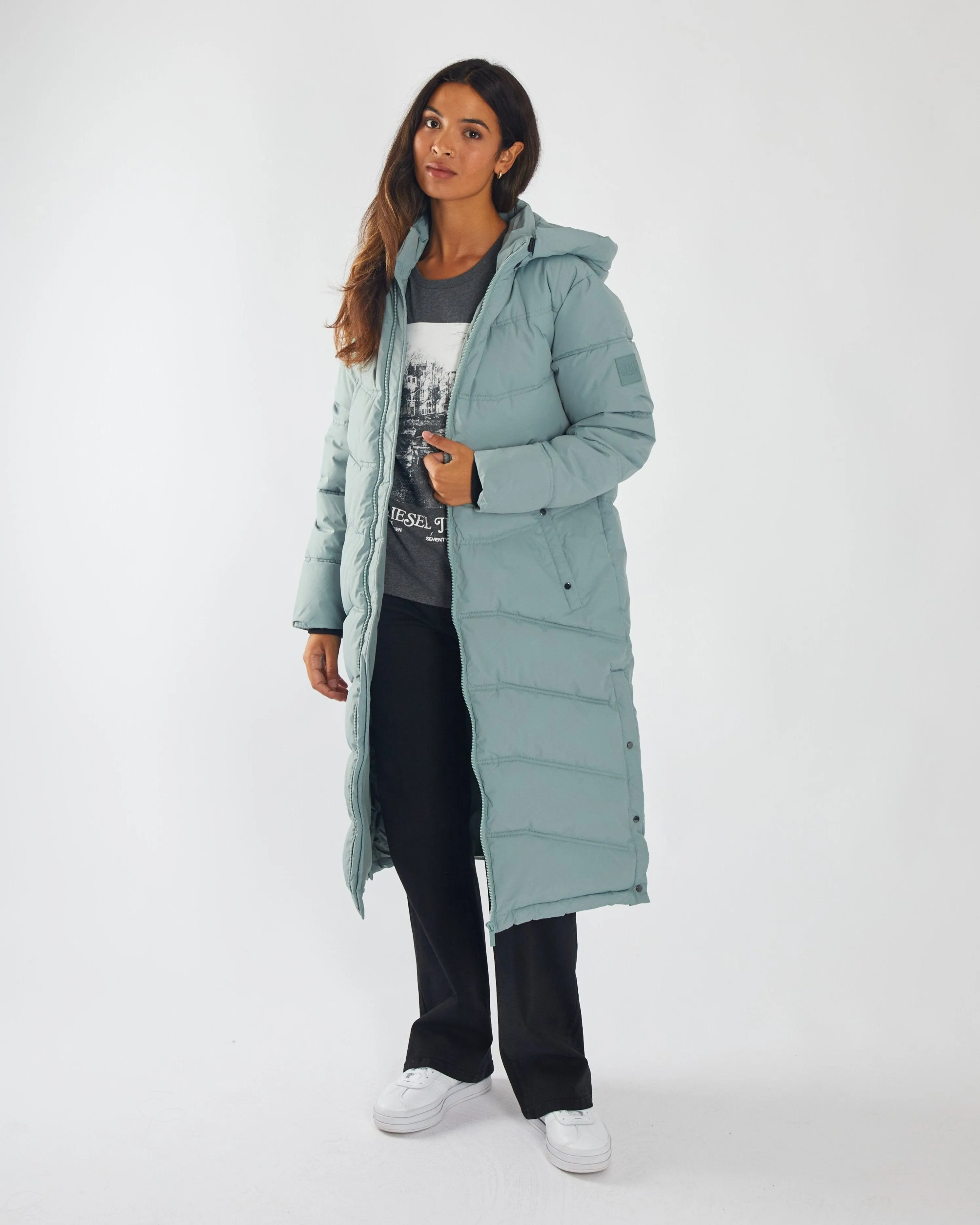Ashley Jacket Sage Leaf Magnetic Closure Option