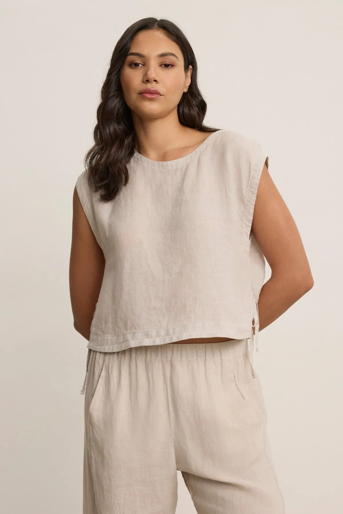 Organic Cotton quick dry TAVIA LINEN TOP