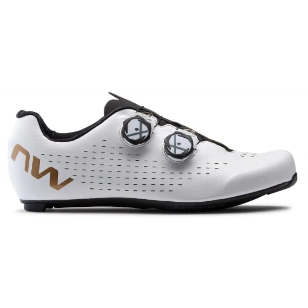 Northwave REVOLUTION 3 Wide Road Shoes, White/Black, 43 road pedal
