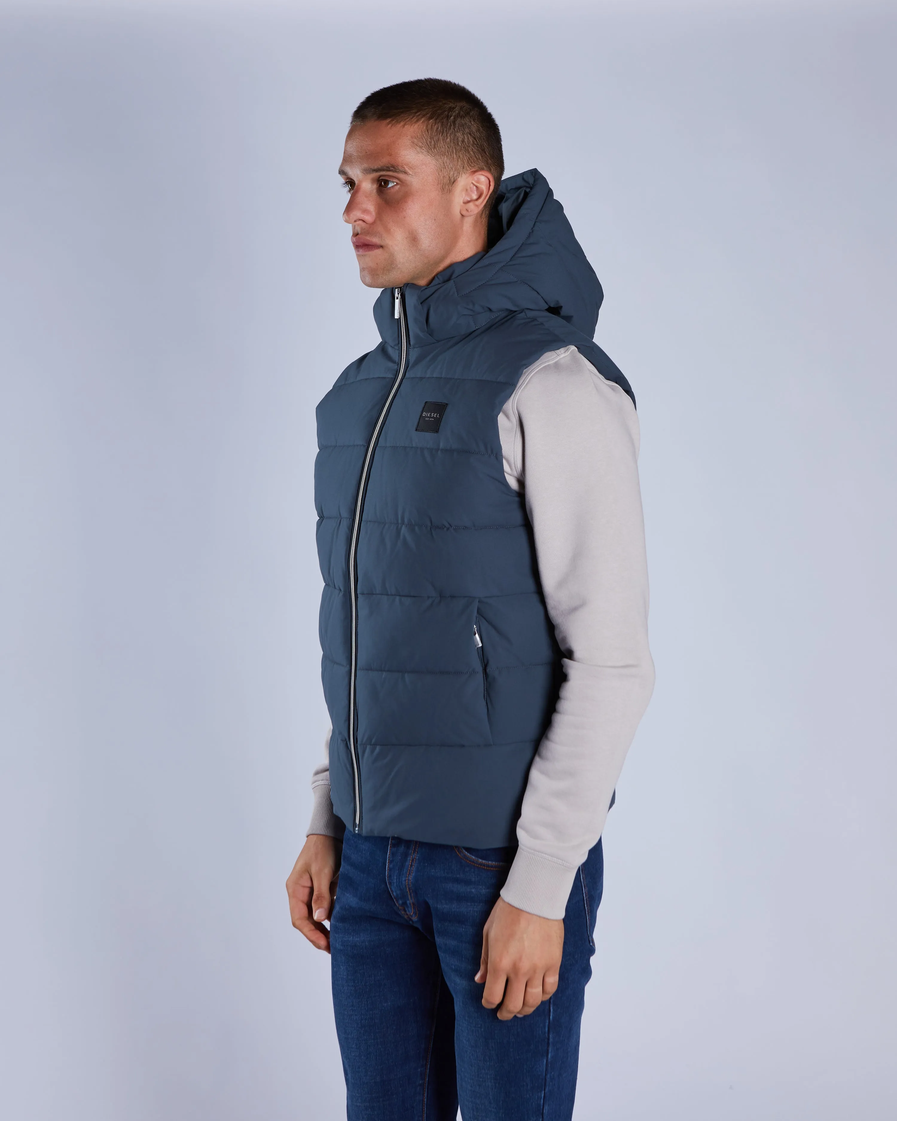SiliconeGrip Sleek Comfort Dennis Gilet Petrol Blue