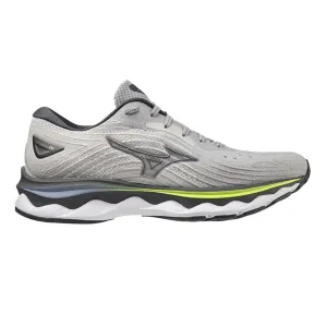 modern shoes Womens Mizuno Wave Sky 6 (Wide) - Ultimate Gray / Silver / Purple Impression