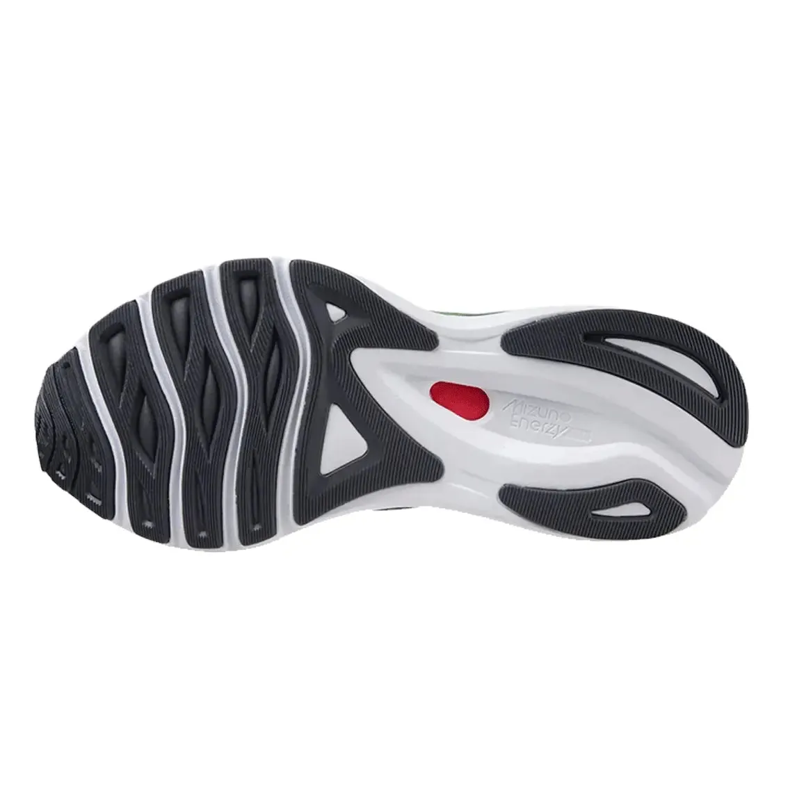 Womens Mizuno Wave Sky 6 (Wide) - Ultimate Gray / Silver / Purple Impression lateral - support shoes stain - resistant shoes