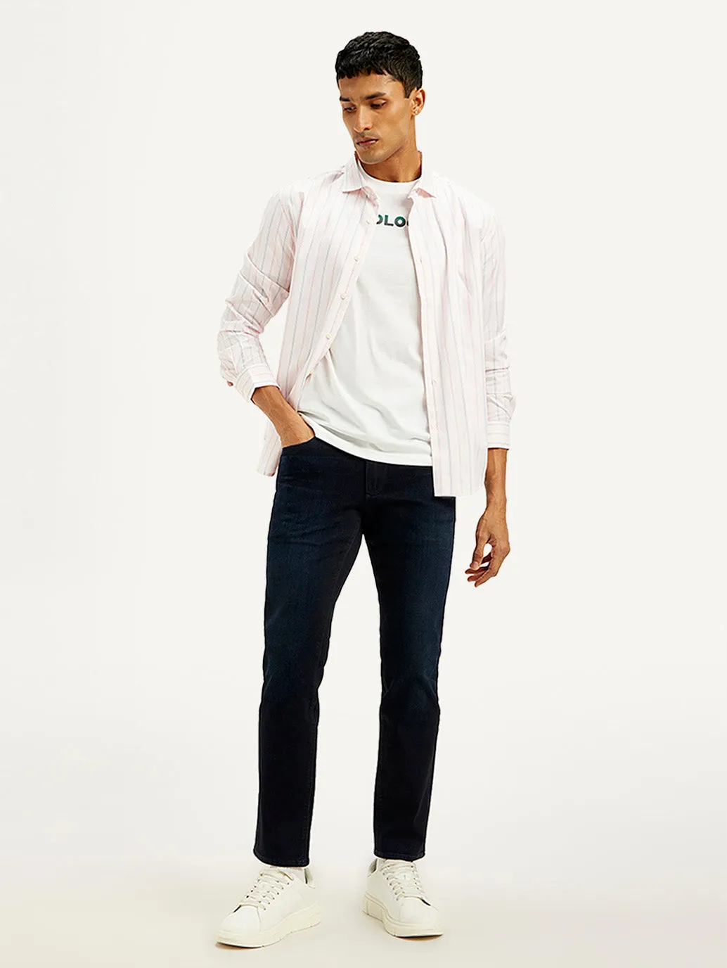 Men's Redloop 511 Slim Fit Mid Rise Jeans Beach Day Holiday Vibes