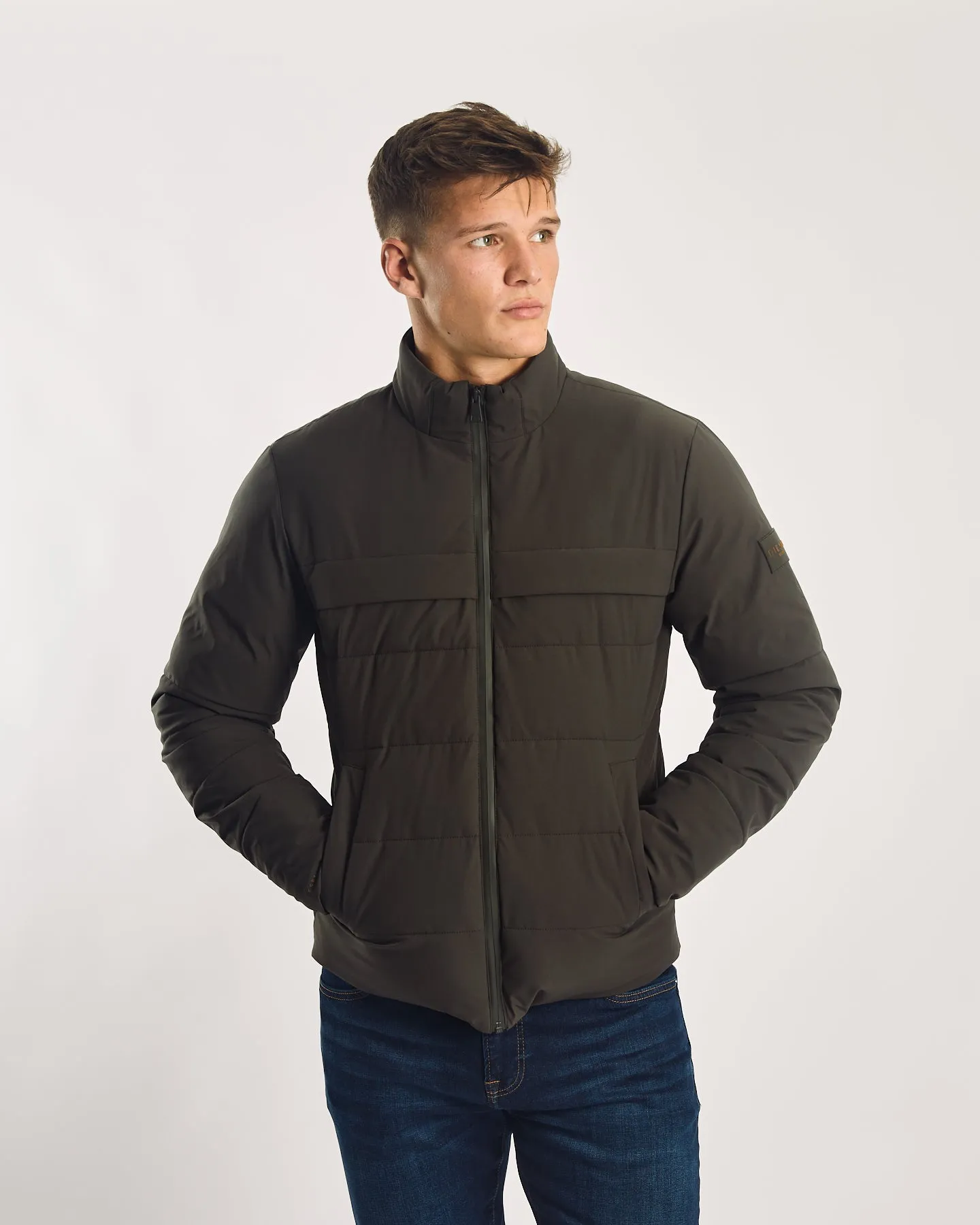 DualLayer Weave Saul Jacket Peat Moss