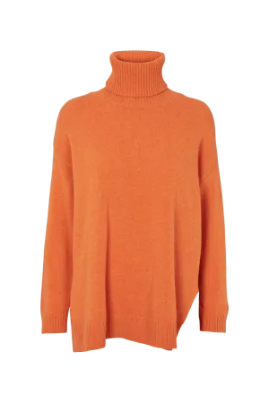 Interlock Knit Body Line T-Neck - Desert Sun