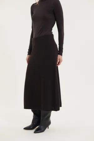 Lise 3/4 Skirt - Chocolate torte MoistureControl Fabric Seasonal Wear