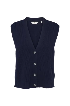 Lise Vest - Sky Captain Natural Feel Plush Texture