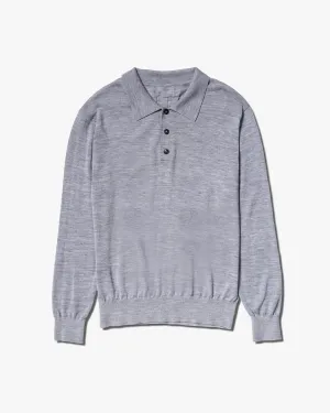 LUDO POLO SWEATER Indoor Comfort Moisture Wicking Texture