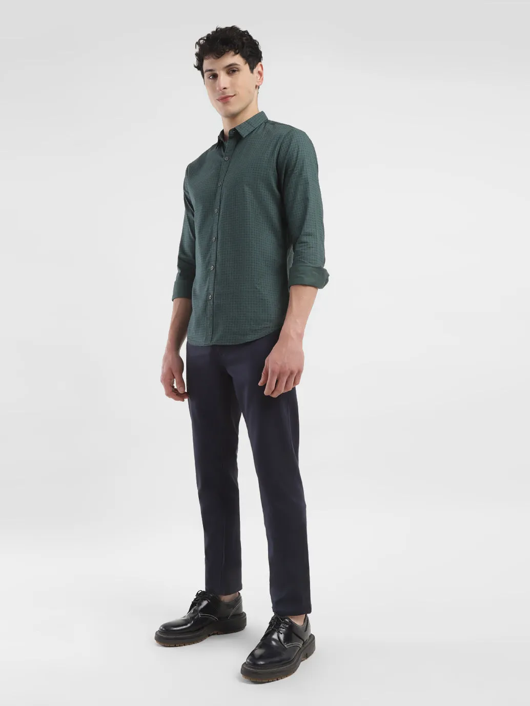 Travel Outfit Music Event Men's Redloop 511 Navy Blue Slim Fit Mid Rise Jeans