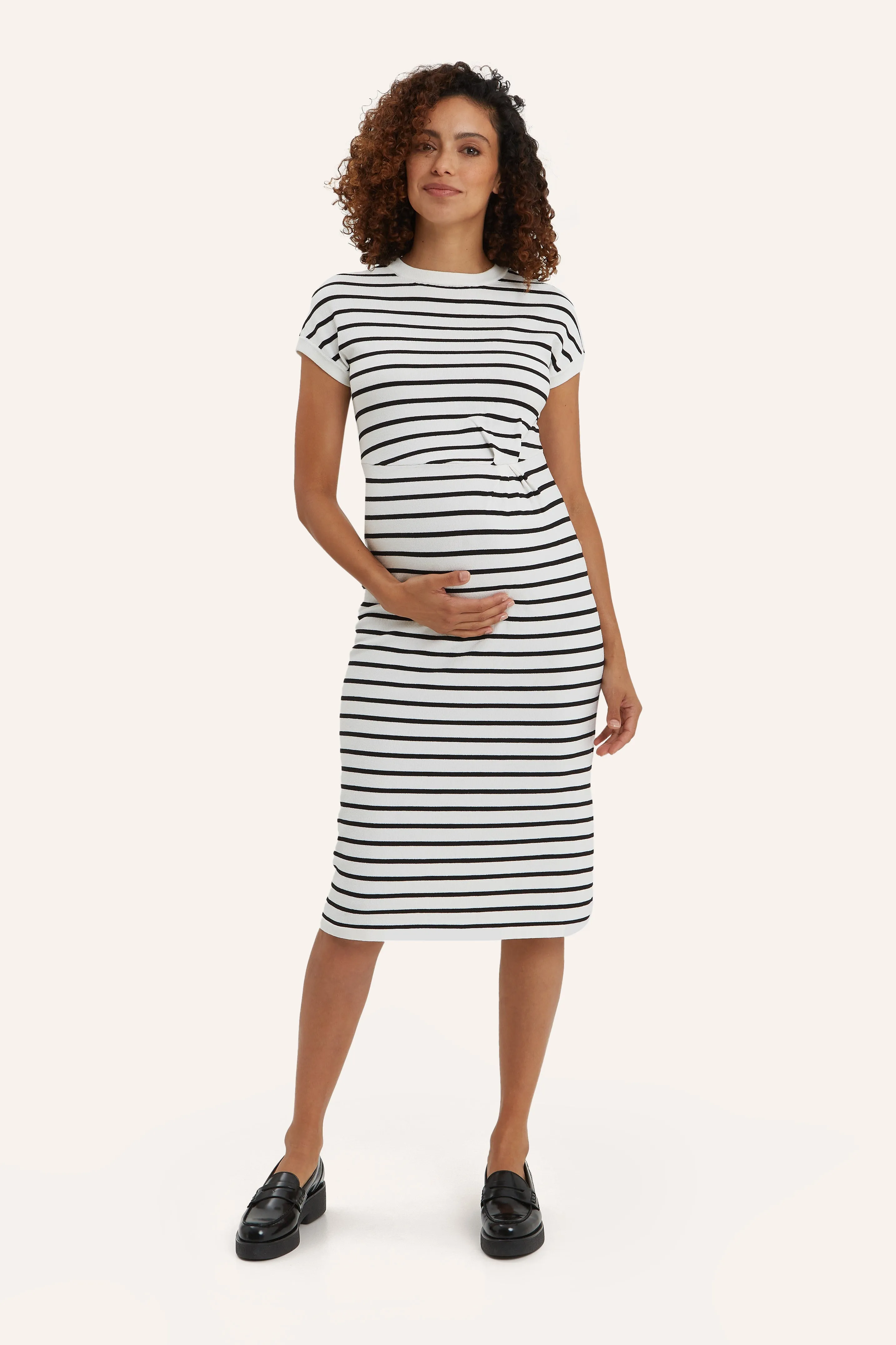 Lydia Sweater Dress Empire Waist