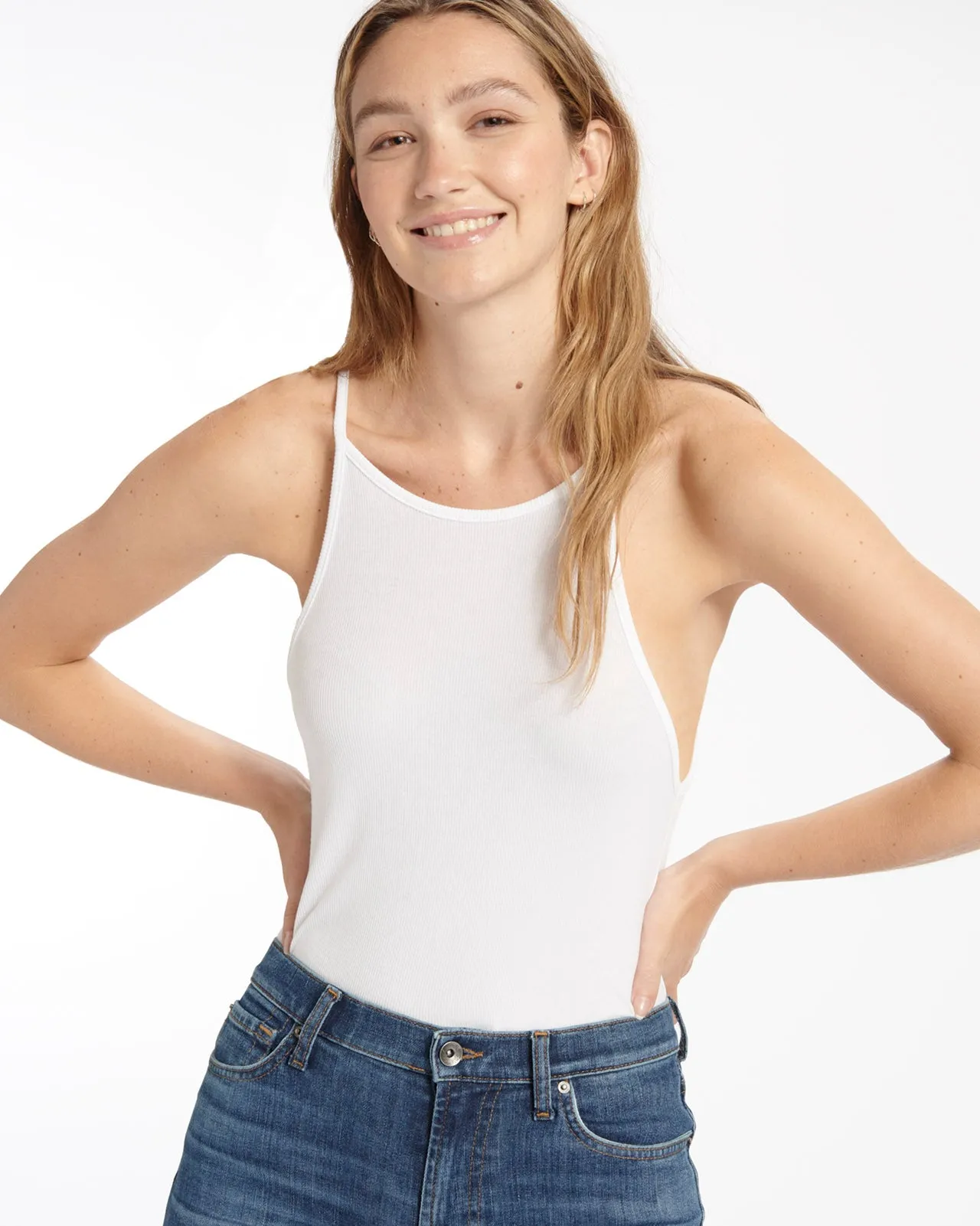 Marina Rib Tank Comfy Touch Quick Release Hem