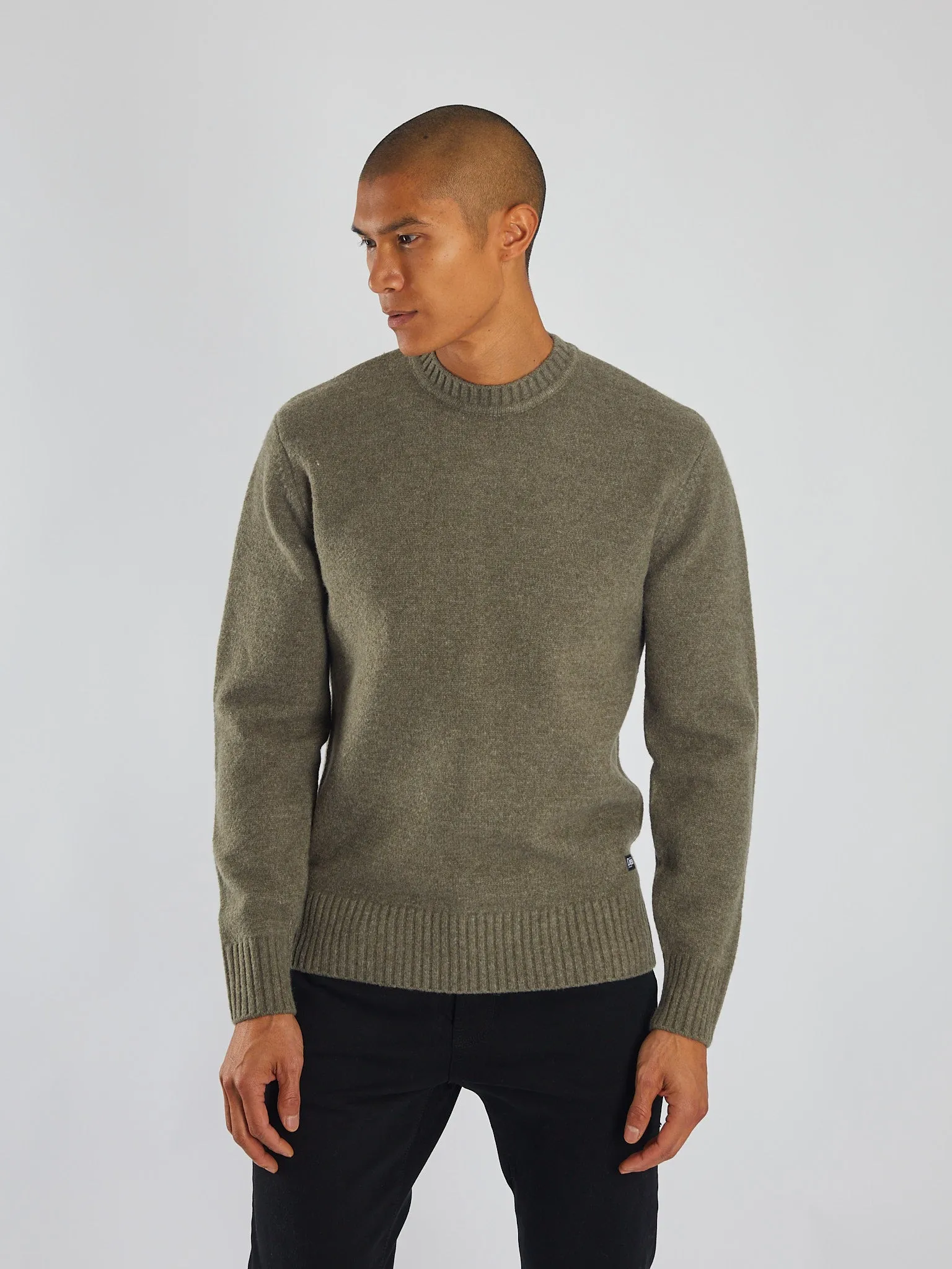 Marlow Sweater Sage Grey Marl Soft Apparel
