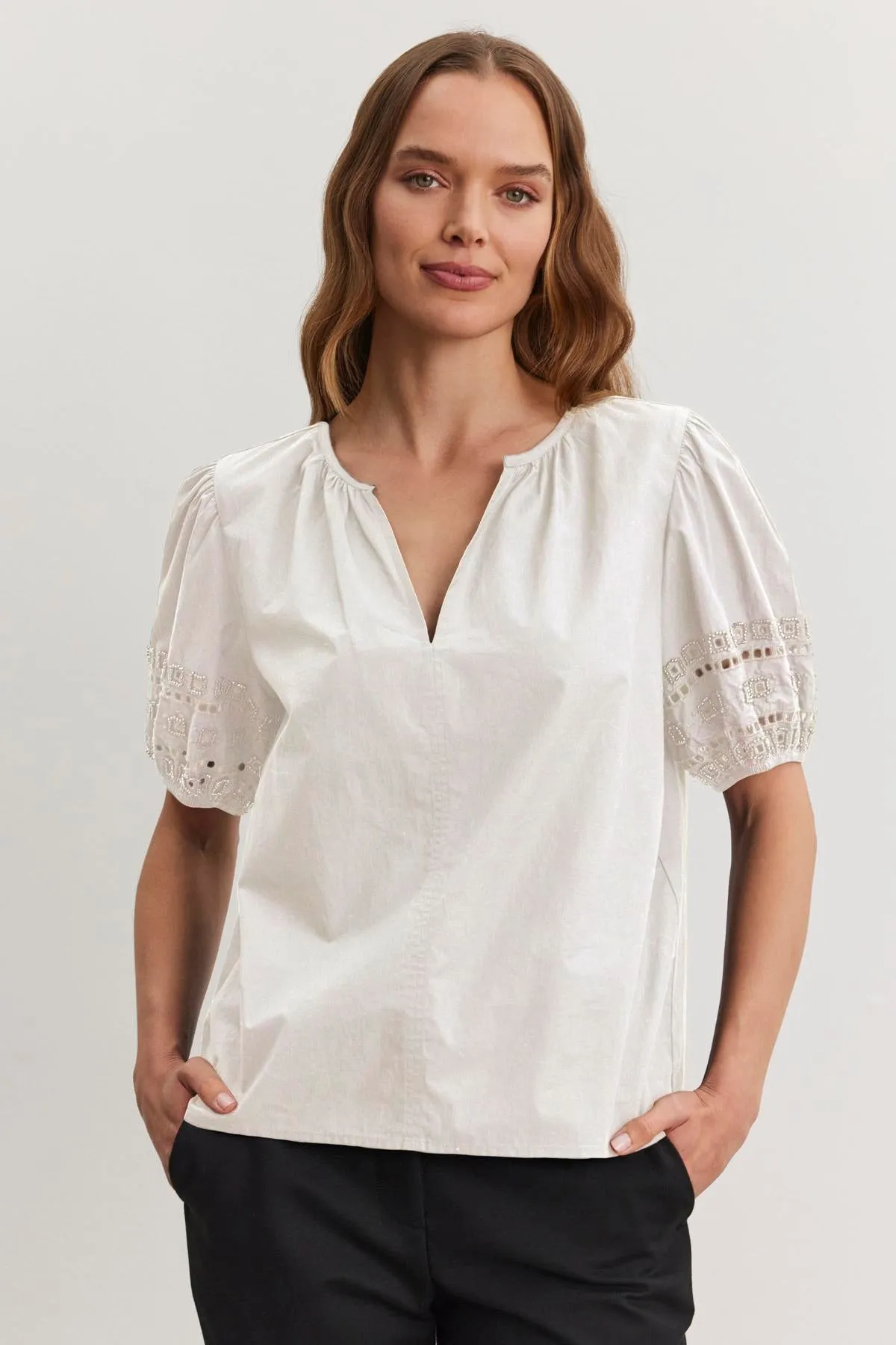 MARTAH TOP Subtle Print