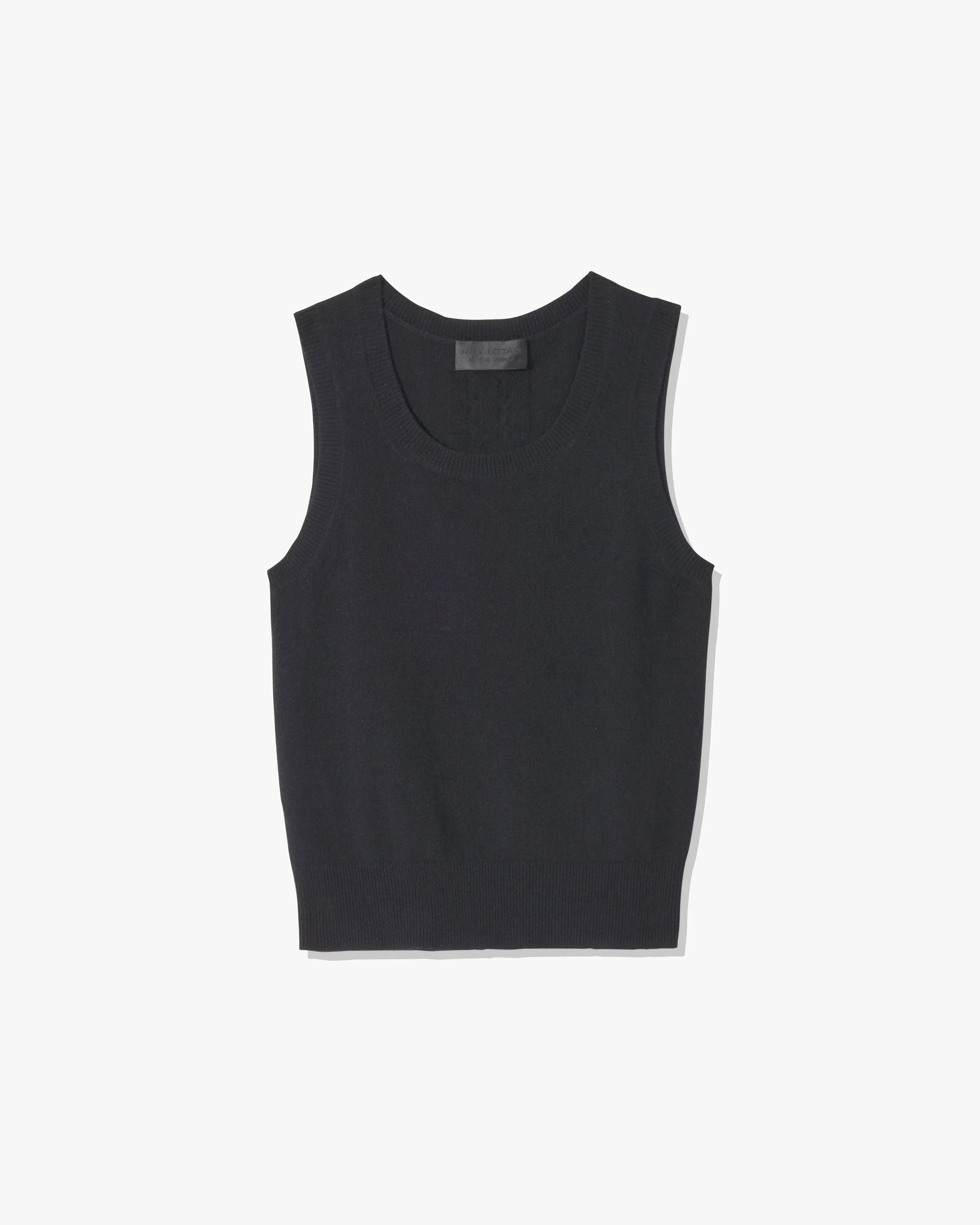 MAY CASHMERE TANK FrictionReduced Sleeve Construction