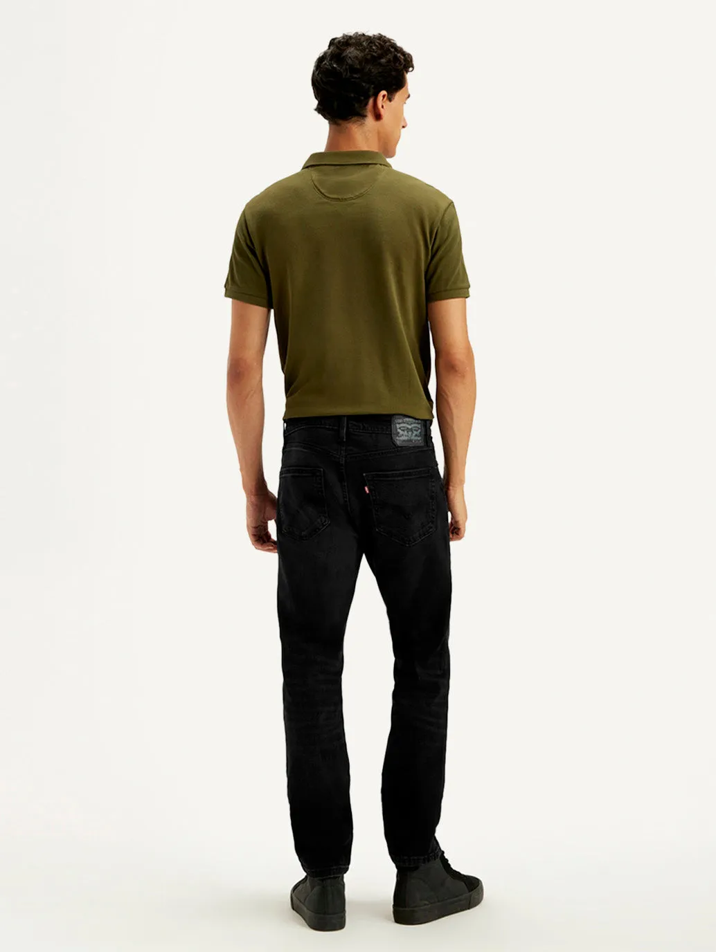 Active Friendly Men's 511 Black Slim Fit Mid Rise Jeans