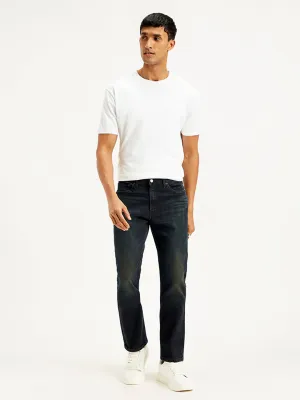 Casual Classic Men's 511 Black Slim Fit Mid Rise Jeans