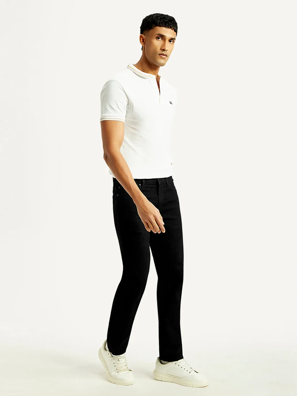 Sustainable Beach Day Men's 511 Black Slim Fit Mid Rise Jeans