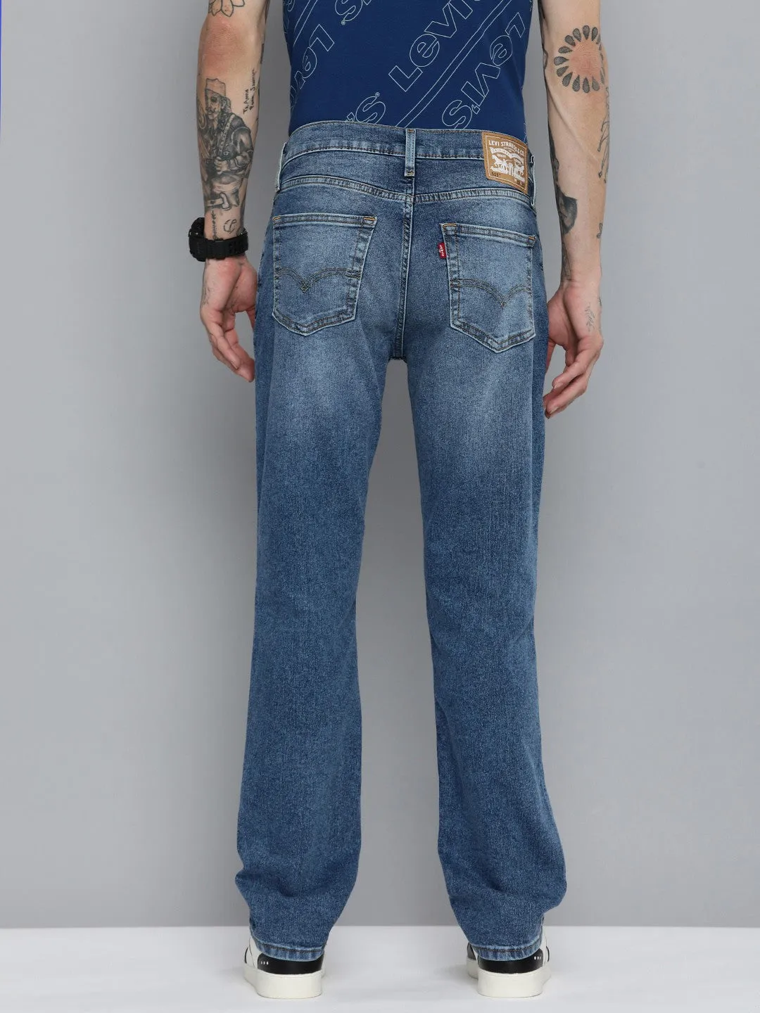 Festival Outfit Date Night Professional Wear Smart Style Men's 511 Blue Slim Fit Mid Rise Jeans