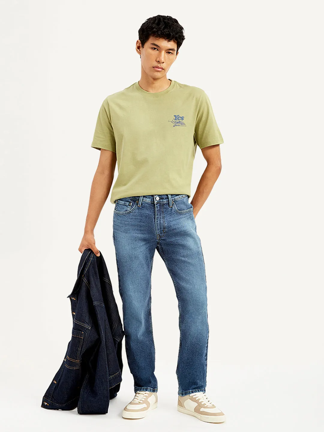 Men's 511 Blue Slim Fit Mid Rise Jeans Beach Day Sustainable