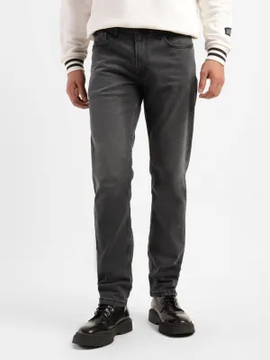Men's 511 Grey Slim Fit Mid Rise Jeans Premium Party Look Always Needed