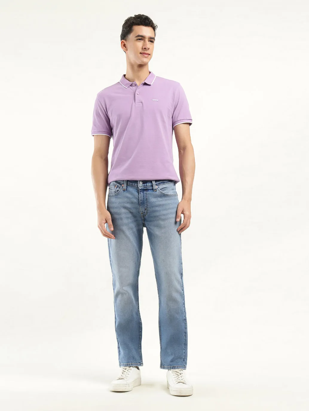 Life Ready Men's 511 Indigo Slim Fit Mid Rise Jeans