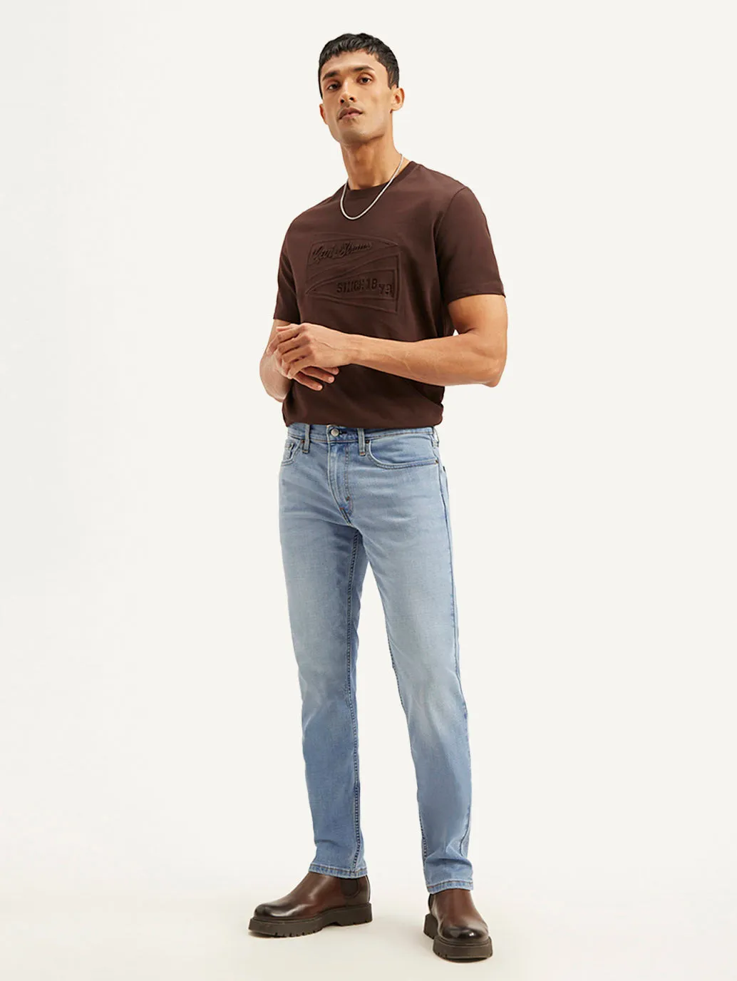 Shopping Day Outdoor Enthusiast Men's 511 Light Blue Slim Fit Mid Rise Jeans