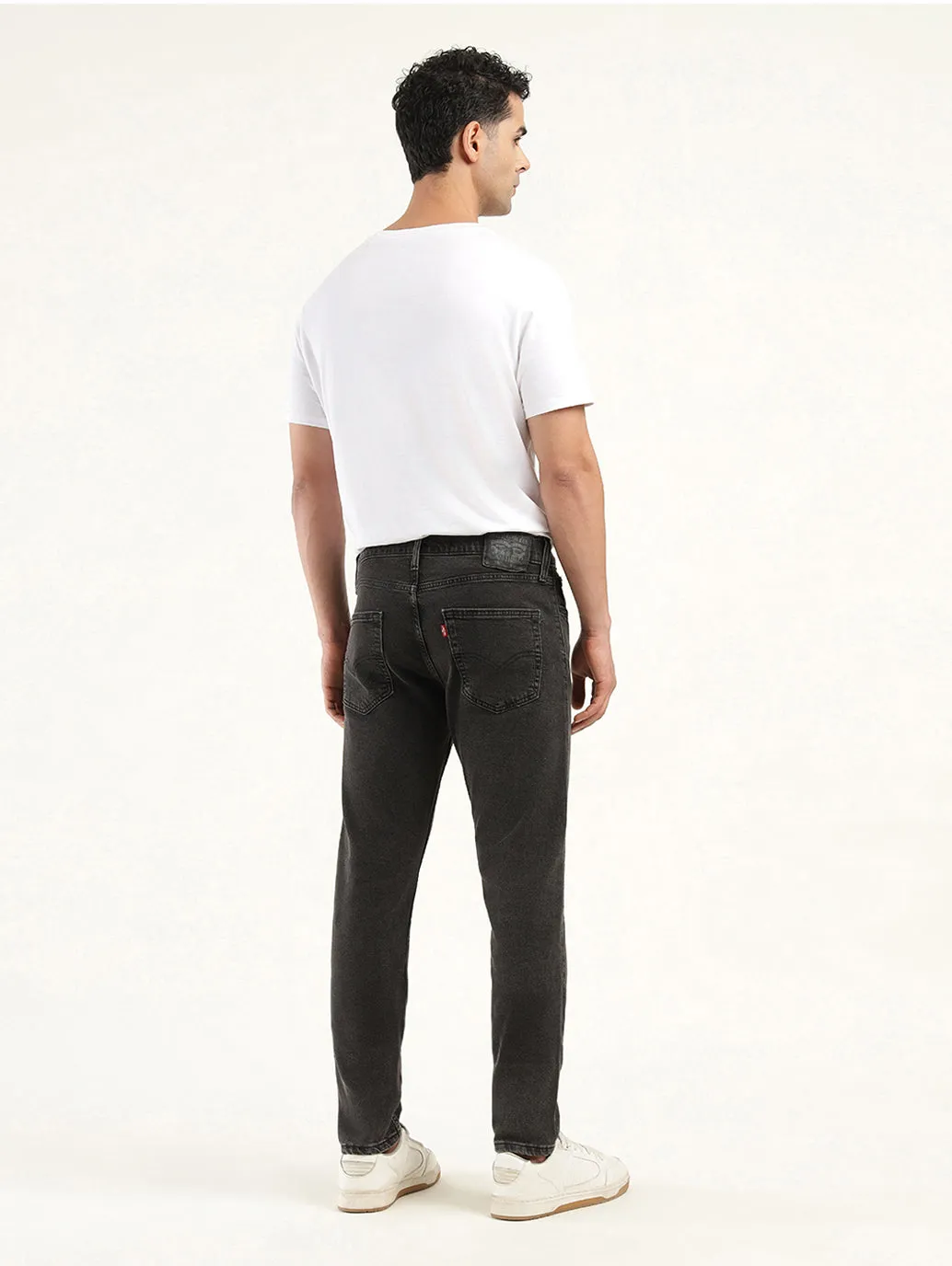 Essential Style Men's 512 Black Slim Tapered Fit Mid Rise Jeans