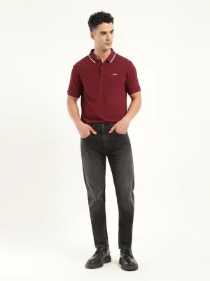 Men's 512 Black Slim Tapered Fit Mid Rise Jeans Zero Waste Pattern Design Work Ready Neutral