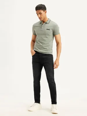 Men's 512 Black Slim Tapered Fit Mid Rise Jeans Home Comfort Autumn Days Elegant Spring Mood Smooth Work Meeting