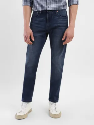 Men's 512 Blue Slim Tapered Fit Mid Rise Jeans Artist Vibe Smooth Base Layer