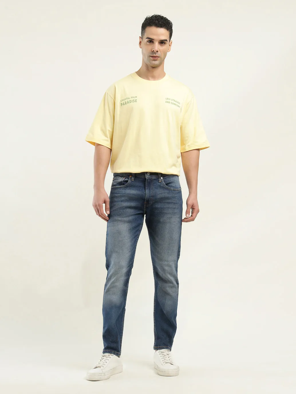 Men's 512 Indigo Slim Tapered Fit Mid Rise Jeans Smart Comfort Layer game