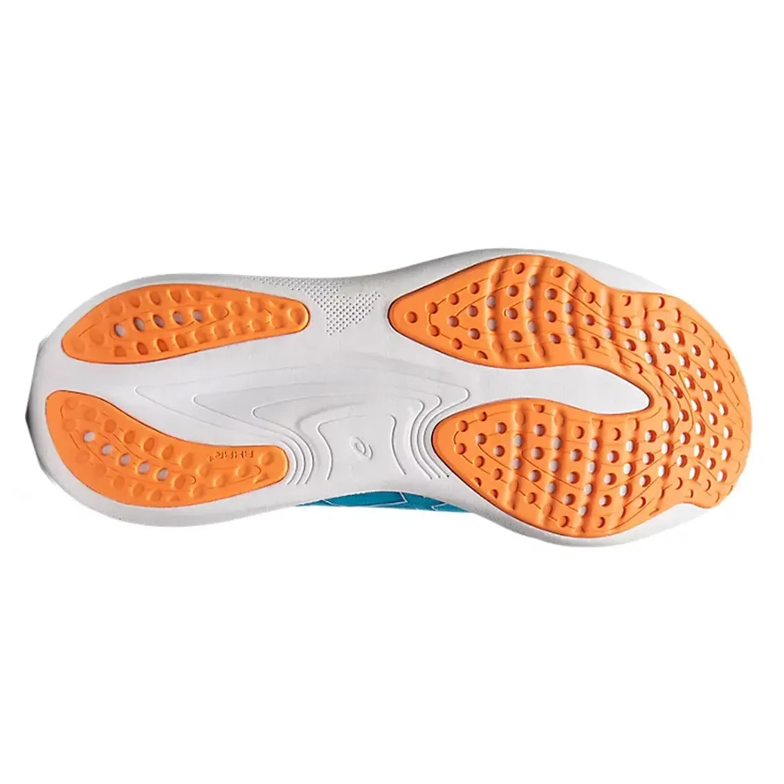 Mens ASICS GEL-Nimbus 25 - Island Blue / Sun Peach Memory Foam Casual Wear