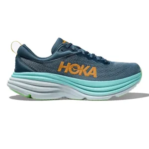 Mens HOKA Bondi 8 Icon Edge Feather Light City Adventure