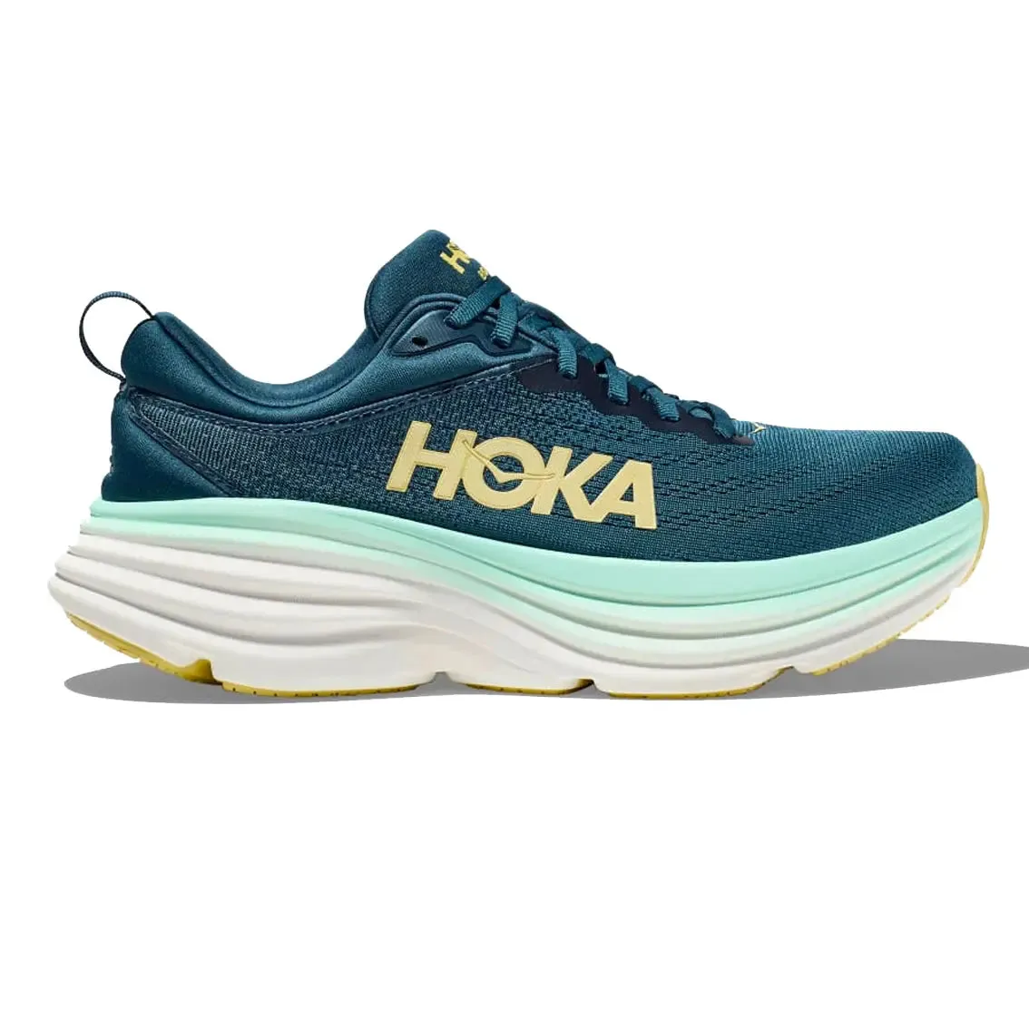 Mens HOKA Bondi 8 Secure velcro